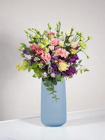 Mazzo di lisianthus misti